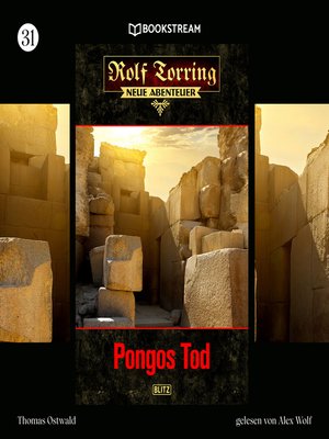 cover image of Pongos Tod--Rolf Torring--Neue Abenteuer, Folge 31